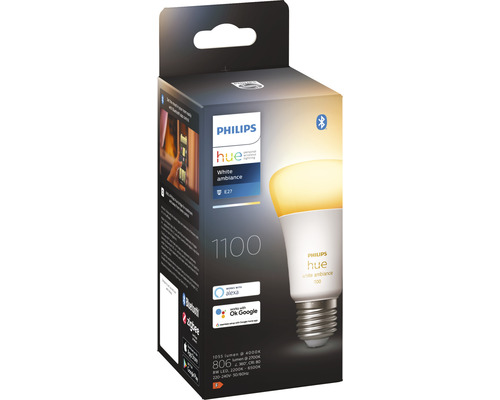 Lampe Philips Hue White Ambiance E27 dans son emballage