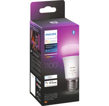 Ampoule Philips hue White & Color Ambiance A60 à intensité lumineuse  variable mat 2x E27/9W(75W) 1100 lm RGBW 2000K-6500 K 2 pièces - Compatible  avec SMART HOME by hornbach - HORNBACH