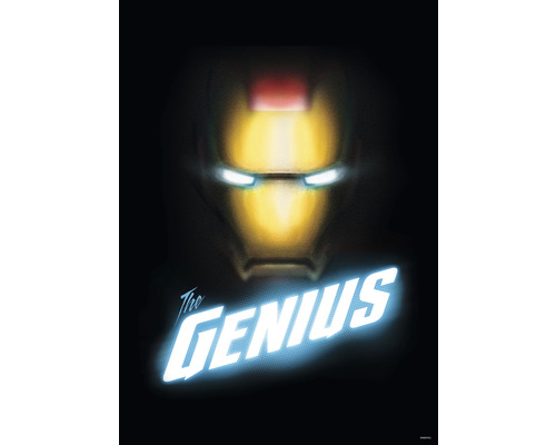Poster Avengers The Genius 50x70 cm