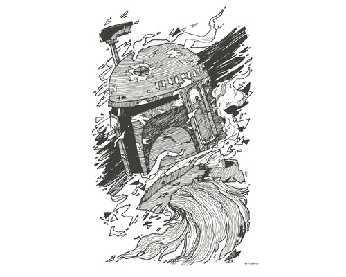 Poster Star Wars Boba Fett Drawing 50x70 cm