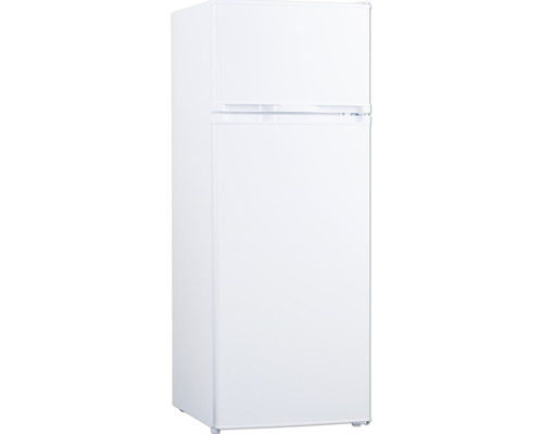 Weißer Kühl- und Gefrierschrank