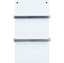 Sèche-serviettes avec deux porte-serviettes