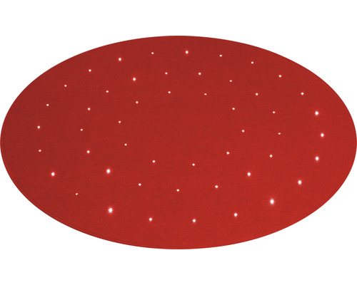 LED Weihnachtsbaumteppich rot Ø 100 cm