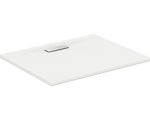 Receveur de douche Ideal Standard Ultra Flat New 80 x 100 x 2.5 cm blanc soyeux mat satiné T4468V1