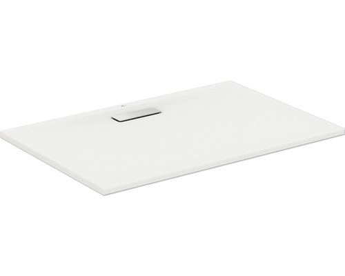Receveur de douche Ideal Standard Ultra Flat New 80 x 120 x 2.5 cm blanc soyeux mat satiné T4469V1