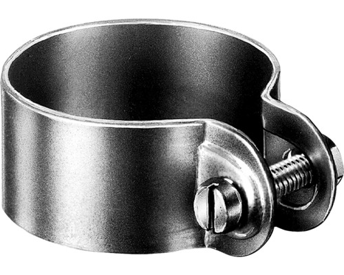 Collier pour contrefiches et brides de serrage, Ø 60 mm, acier brut, galvanisé à chaud