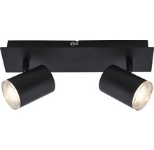 Plafonnier avec deux spots