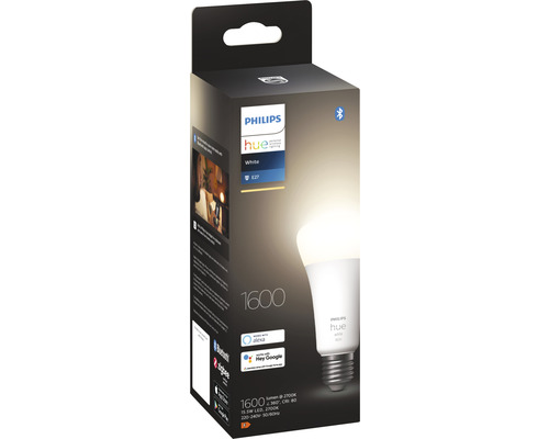 Lampe Philips Hue White E27 dans son emballage d'origine