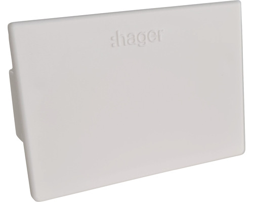 Embout Hager pour LF/LFH 40x57 mm blanc signalisation LFF4006069016