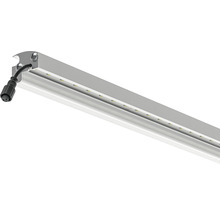 Luminaire LED de forme allongée avec raccordement par câble