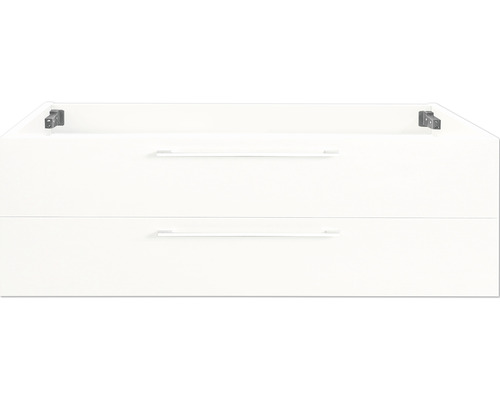 Meuble sous-vasque Somero 120 cm blanc haute brillance