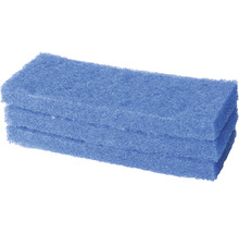 Stapel blaue Scheuerschwämme