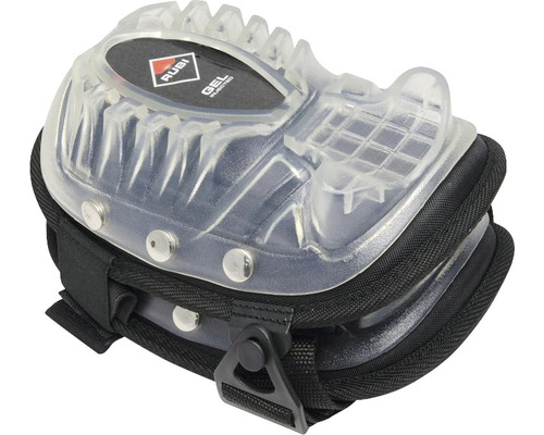 Rubi Knieschoner mit Gelpolster und transparentem Schutz