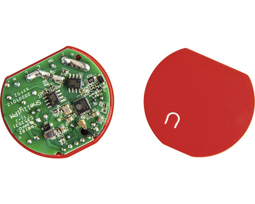 Shelly 1PM Smart Home Relais mit Leiterplatte und Gehäuse