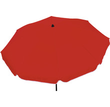 Roter Sonnenschirm für den Aussenbereich