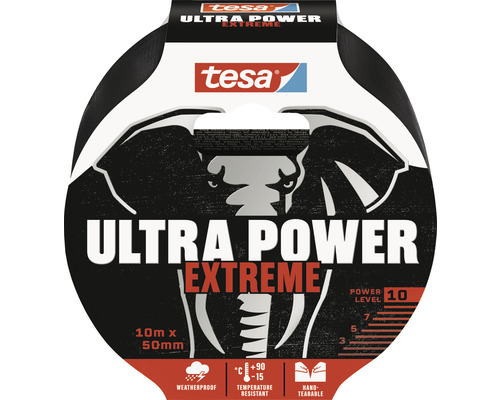 Tesa Ultra Power Extreme Klebeband 10 Meter mal 50 Millimeter