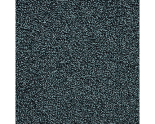 Moquette bouclée velours frisé Percy bleu foncé FB40 largeur 400 cm (au mètre)