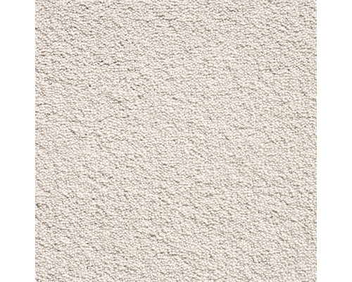 Moquette Shaggy Percy beige clair FB74 largeur 400 cm (au mètre) Gros plan d''un tapis de couleur claire