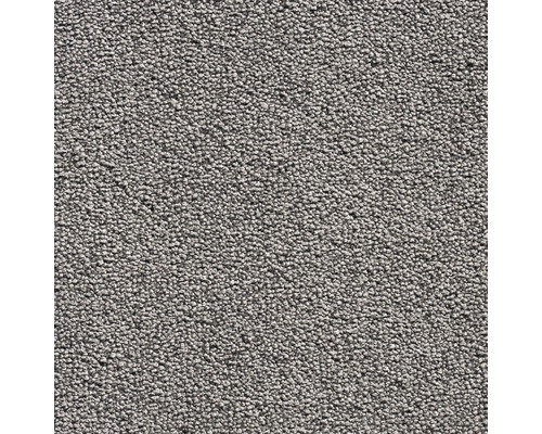 Moquette bouclée velours frisé Percy gris FB77 largeur 400 cm (au mètre)