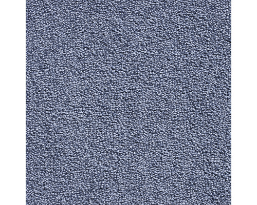 Spannteppich Kräuselvelours Percy hellblau FB82 400 cm breit (Meterware)