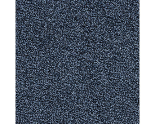 Moquette bouclée velours frisé Percy bleu FB85 largeur 400 cm (au mètre)