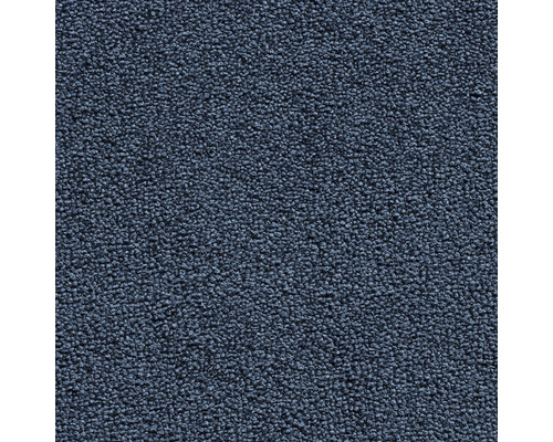 Spannteppich Shaggy Percy blau FB85 400 cm breit (Meterware) Nahaufnahme eines blauen Teppichbodens