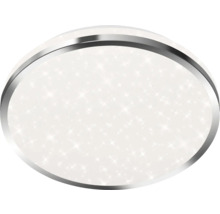 Ovale Deckenleuchte mit Sternenmuster