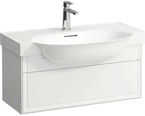 Meuble sous-vasque Laufen THE NEW CLASSIC 775x315x345 mm blanc sans vasque