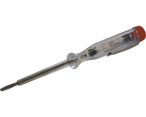 Testeur de tension 140mm 100-250V Testeur de tension avec pointe plate