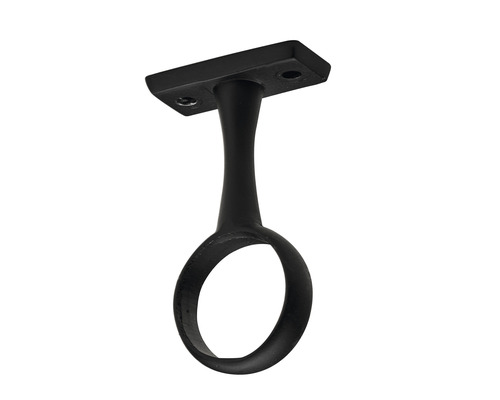 Support plafond pour tube de penderie ronde Ø 25 mm noir 10 pièces Support plafond pour tube de penderie ronde Ø 25 mm noir 10 pièces