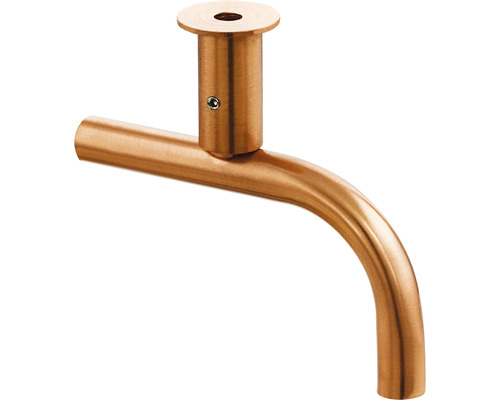 Kupferfarbiger Wasserhahn Auslauf zur Wandmontage