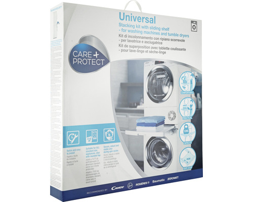 Kit de superposition universel avec tablette coulissante