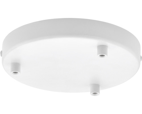Weisse Deckenhalterung für Lampen