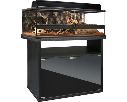 Terrarienkombination EXO TERRA inkl. Compact-Top, Unterschrank 90 x 45 x 110,5 cm schwarz