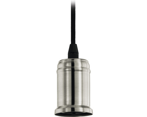 Lampenfassung aus Metall mit Kabel