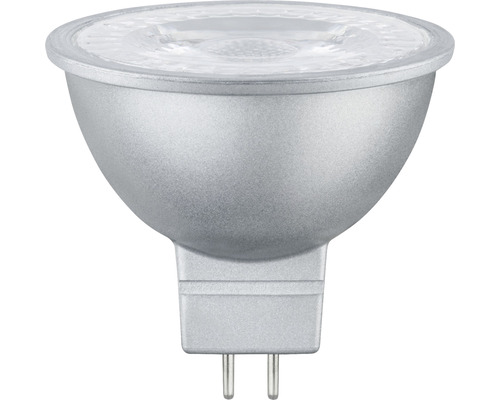 Lampe à réflecteur LED GU5,3 6,5W 445lm 4000K à intensité lumineuse variable chrome