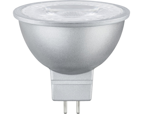 Lampe à réflecteur LED GU5,3 6,5W 445lm 2700K à intensité lumineuse variable chrome