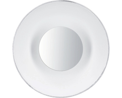 Assiette plate blanche en porcelaine