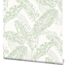 Tapete mit Bananenblatt-Motiv