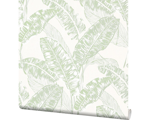 Vliestapete 33420 Glööckler Bananenblatt Tapete mit Bananenblatt-Motiv