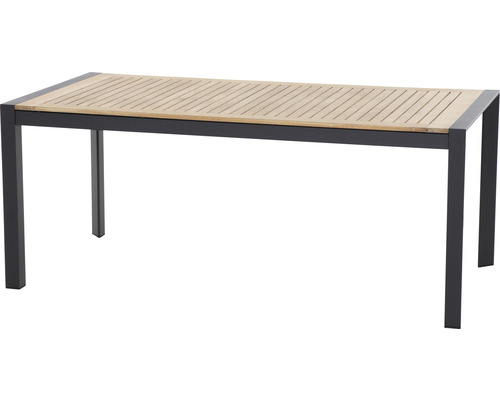 Table extensible Siena Garden Zurigo 180 / 240 x 90 cm anthracite