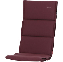 Coussin pour chaise de jardin à dossier haut