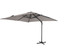 Quadratischer Sonnenschirm mit Fuss