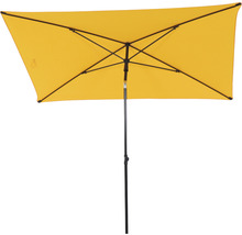 Parasol rectangulaire à mât central
