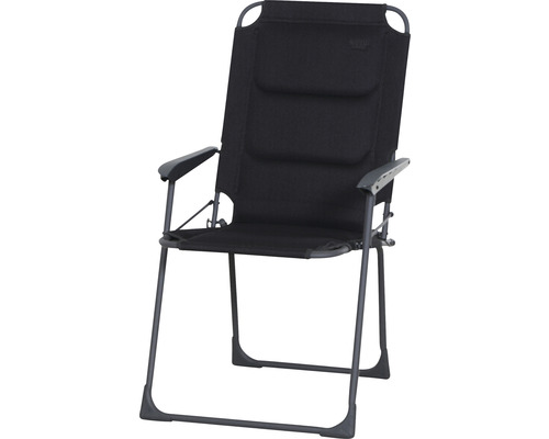 Chaise de camping Siena Garden Premium 73 x 55 x 99 cm anthracite