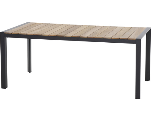 Table Siena Garden Zurigo 180 x 90 cm anthracite