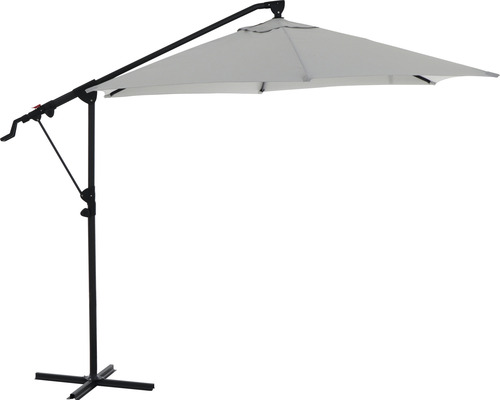 Parasol Leo Siena Garden gris