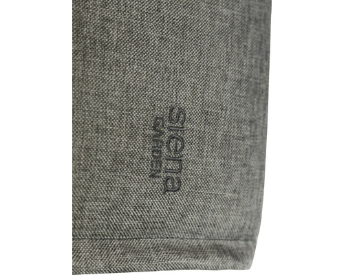 Logo Siena Garden sur un produit textile gris