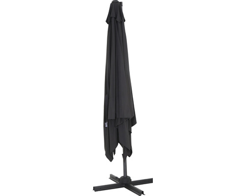Parasol de jardin fermé avec support pour l''extérieur