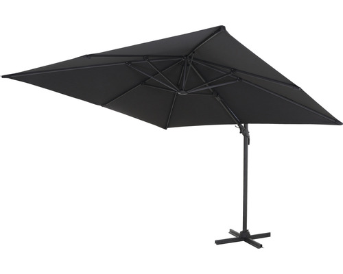 Parasol excentré avec pied pour l''extérieur